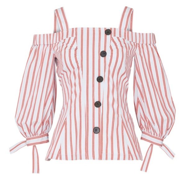 10 Crosby Derek Lam Tops - NWT Derek Lam Bell Sleeve Top